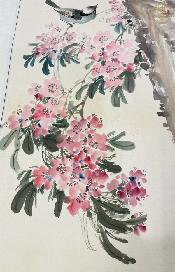 古玩字畫張景祥花鳥真品鑒賞圖