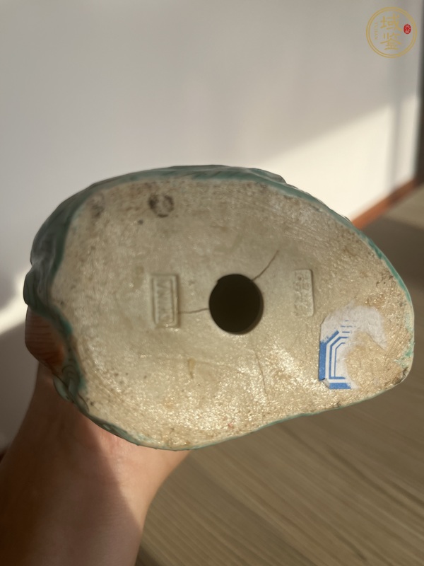 古玩陶瓷白釉菩薩造像真品鑒賞圖