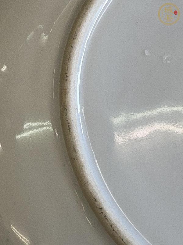 古玩陶瓷粉彩無雙譜人物盤真品鑒賞圖