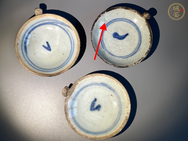 古玩陶瓷晚清時期油燈真品鑒賞圖