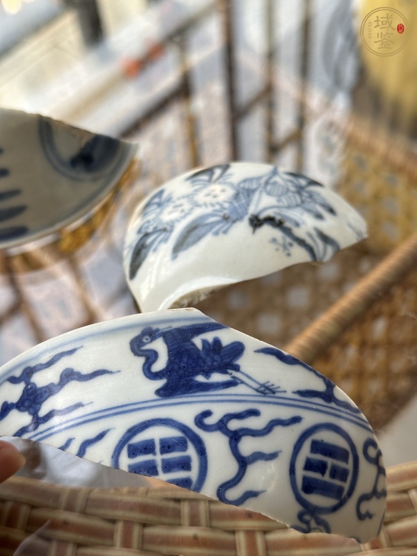 古玩陶瓷瓷片一組真品鑒賞圖