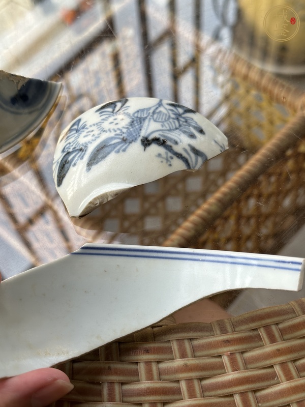 古玩陶瓷瓷片一組真品鑒賞圖