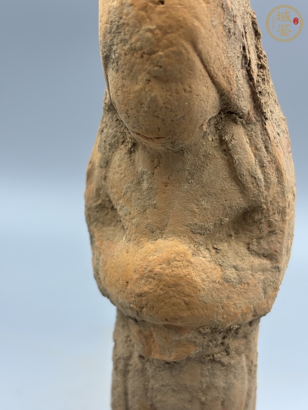 古玩陶瓷唐·仕女俑真品鑒賞圖