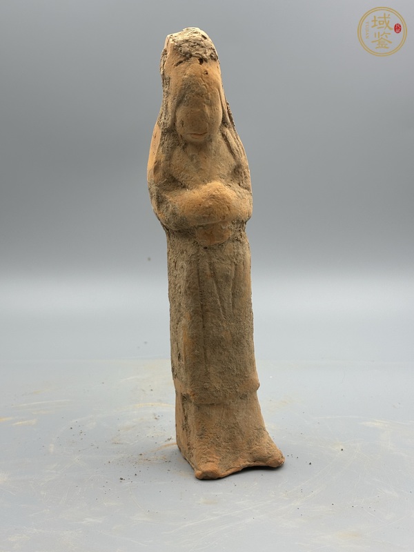 古玩陶瓷唐·仕女俑真品鑒賞圖