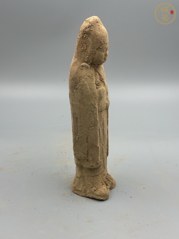 古玩陶瓷唐代·披風俑真品鑒賞圖
