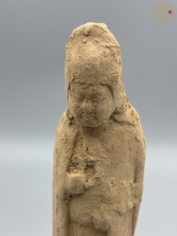 古玩陶瓷唐代·披風俑真品鑒賞圖