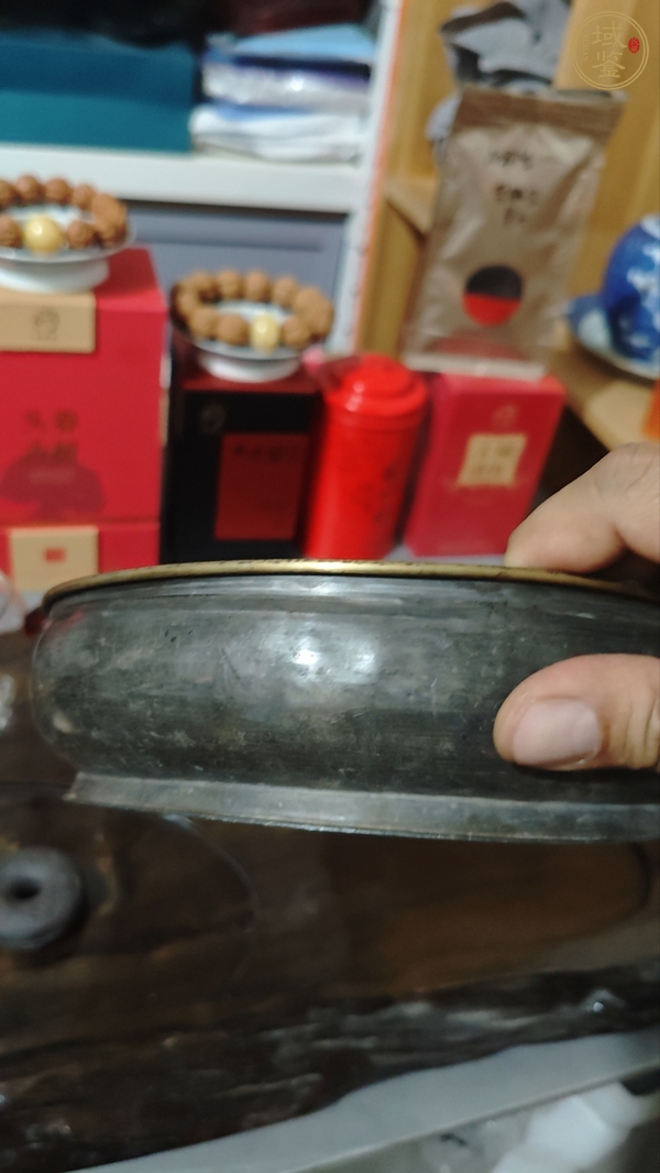 古玩雜項茶盤真品鑒賞圖