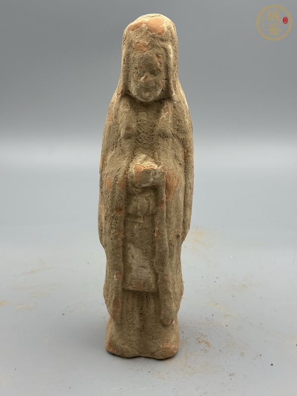 古玩唐·裘衣俑真品鑒賞圖