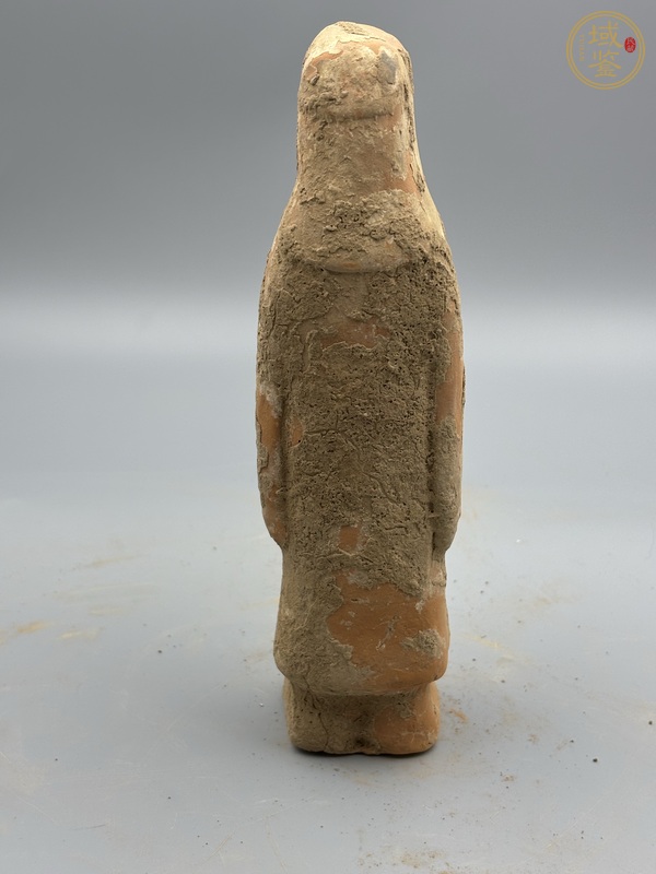古玩陶瓷唐·裘衣俑真品鑒賞圖