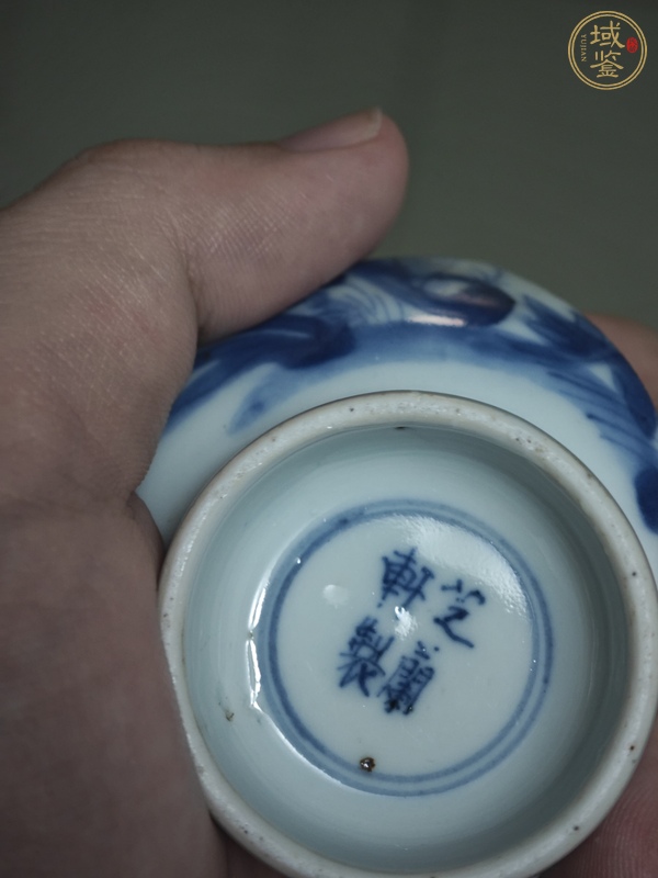 古玩陶瓷芝蘭軒制款康熙標(biāo)本真品鑒賞圖