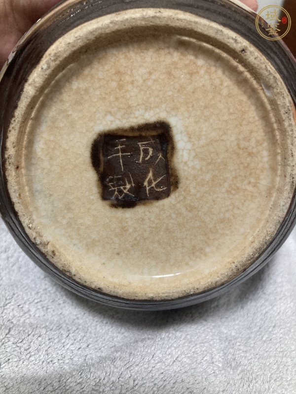 古玩陶瓷晚清五彩鐵骨泥人物刀馬旦罐真品鑒賞圖