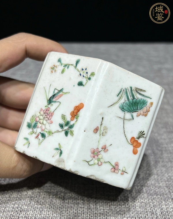 古玩陶瓷飛黃騰達粉彩水承真品鑒賞圖