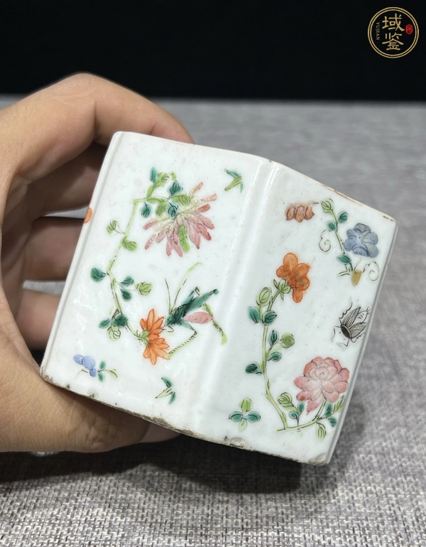 古玩陶瓷飛黃騰達粉彩水承真品鑒賞圖