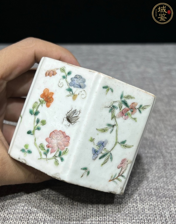 古玩陶瓷飛黃騰達粉彩水承真品鑒賞圖