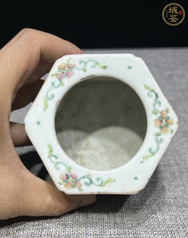 古玩陶瓷飛黃騰達粉彩水承真品鑒賞圖