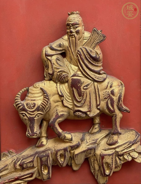 古玩雜項(xiàng)人物花板真品鑒賞圖