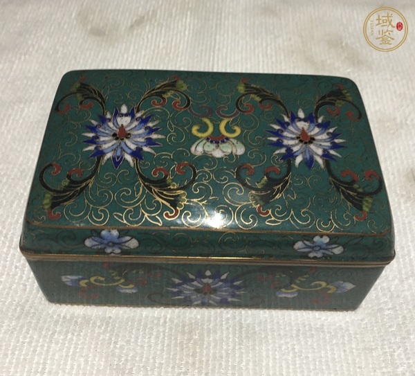 古玩景泰藍盒子真品鑒賞圖