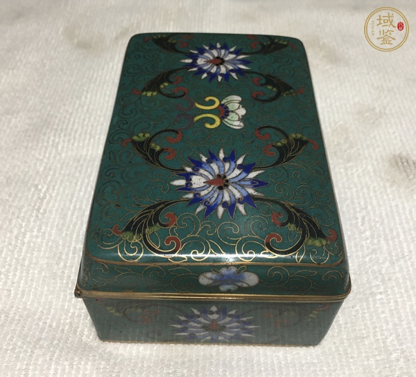 古玩雜項(xiàng)景泰藍(lán)盒子真品鑒賞圖