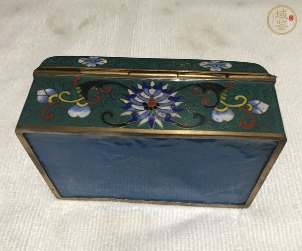 古玩雜項(xiàng)景泰藍(lán)盒子真品鑒賞圖