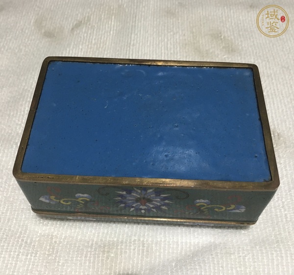 古玩雜項(xiàng)景泰藍(lán)盒子真品鑒賞圖