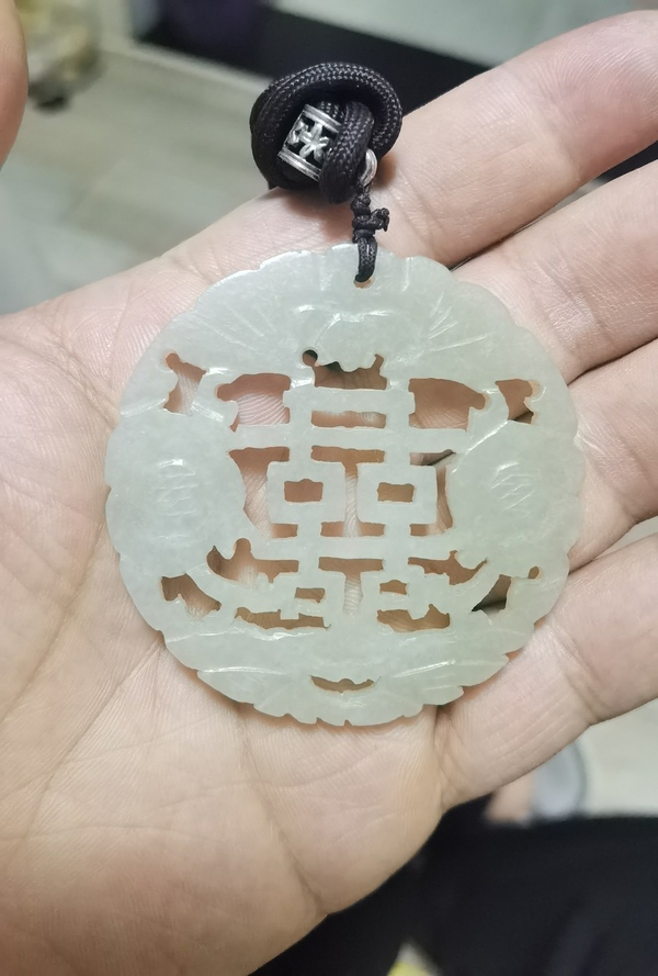 古玩轉賣清 白玉和田玉佩拍賣，當前價格550元