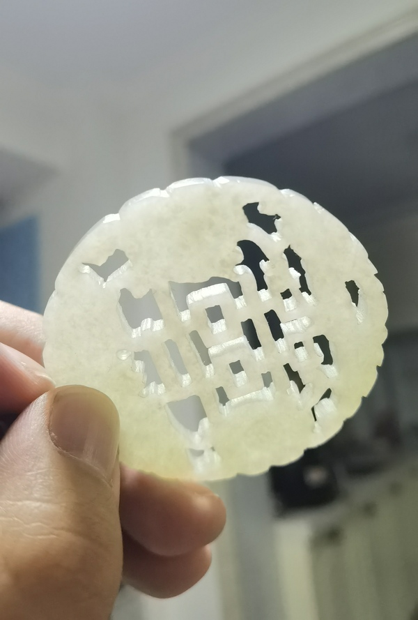 古玩玉器清 白玉和田玉佩拍賣，當(dāng)前價格4000元