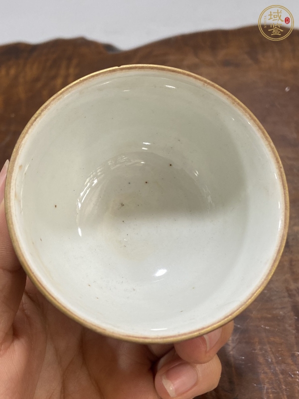 古玩陶瓷民國(guó)粉彩什錦杯真品鑒賞圖