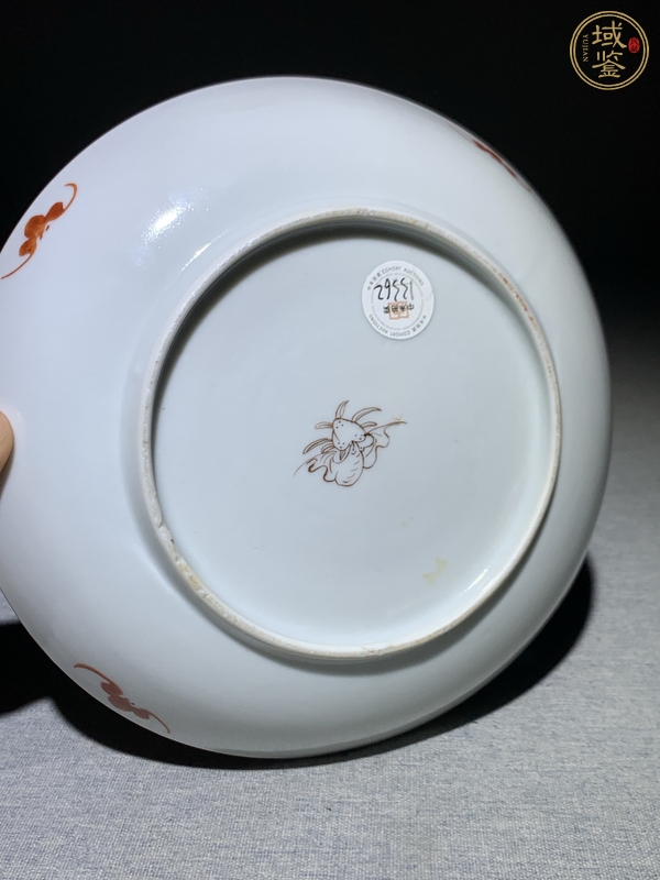 古玩陶瓷龍紋盤真品鑒賞圖