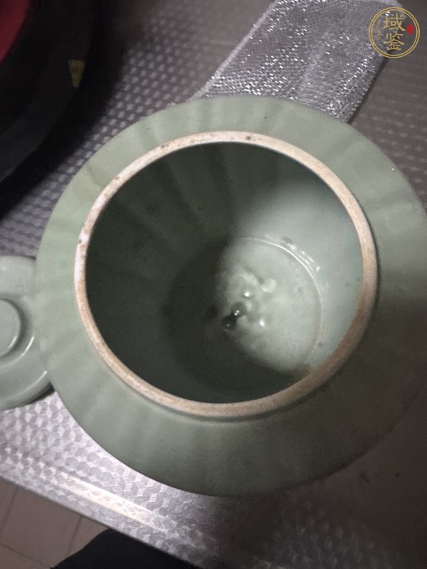 古玩陶瓷綠釉蓋罐真品鑒賞圖