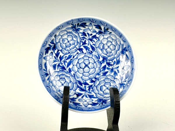 古玩陶瓷清康熙·青花淡描團(tuán)花杯碟拍賣,當(dāng)前價(jià)格788元