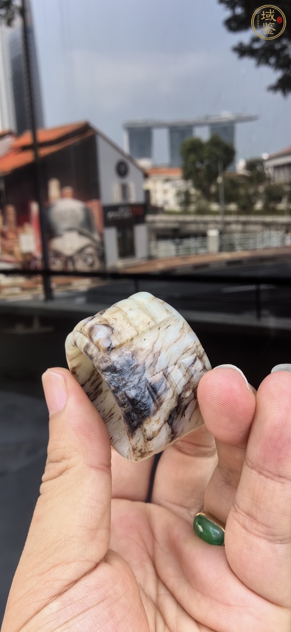 古玩玉器仿古玉琮真品鑒賞圖