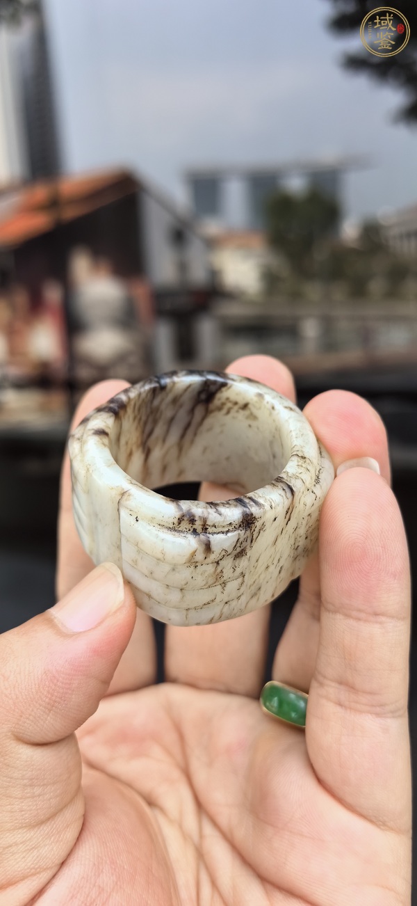 古玩玉器仿古玉琮真品鑒賞圖