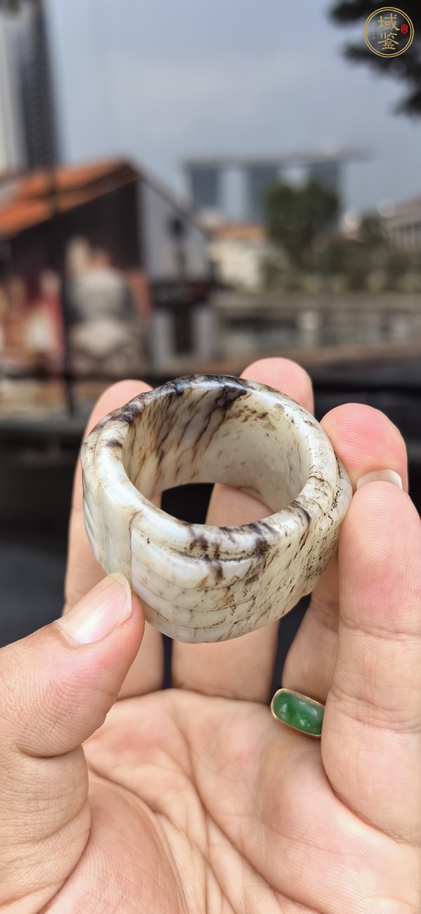 古玩玉器仿古玉琮真品鑒賞圖