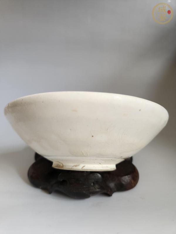 古玩陶瓷北宋時期白耀州盞真品鑒賞圖