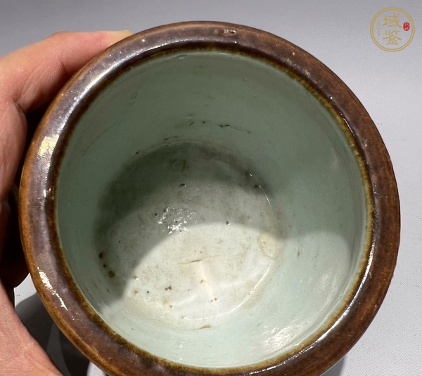 古玩陶瓷五彩羅漢人物爐真品鑒賞圖
