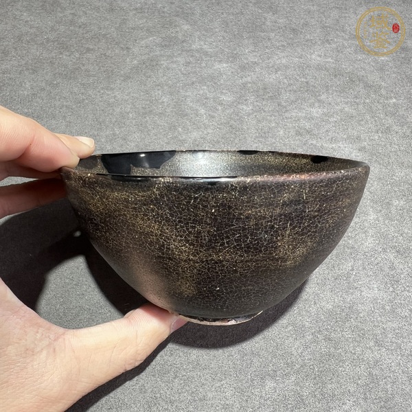 古玩陶瓷宋代吉州窯茶盞真品鑒賞圖