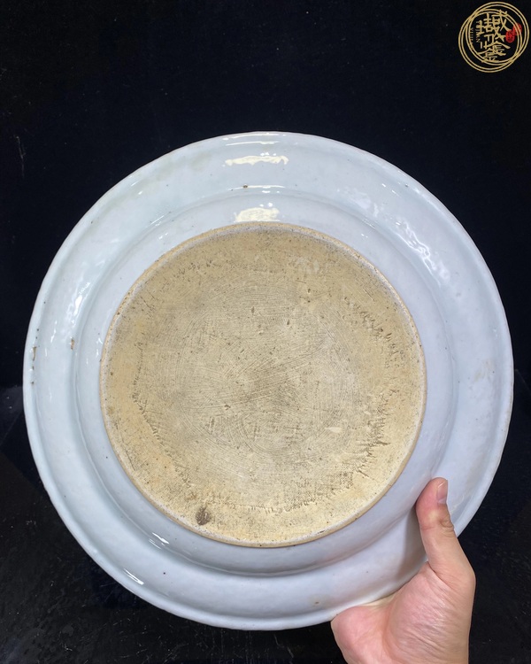古玩陶瓷青花盤真品鑒賞圖