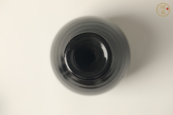古玩陶瓷黑釉瓶真品鑒賞圖