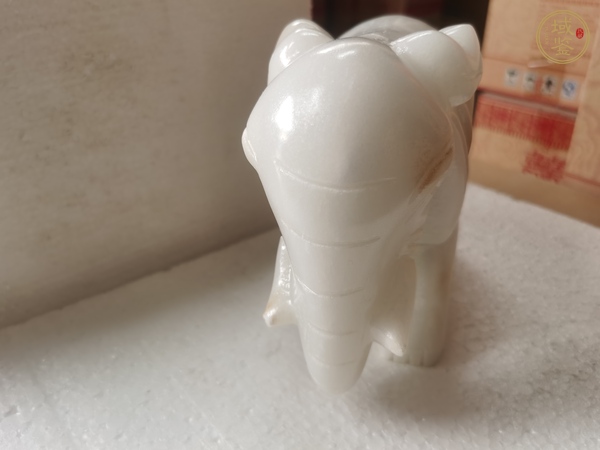古玩玉器玉象擺件真品鑒賞圖
