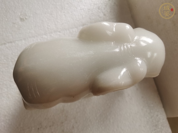 古玩玉器玉象擺件真品鑒賞圖