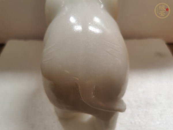 古玩玉器玉象擺件真品鑒賞圖