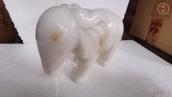 古玩玉器玉象擺件真品鑒賞圖