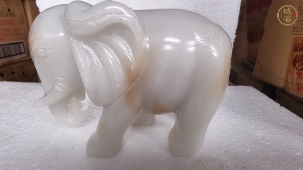 古玩玉器玉象擺件真品鑒賞圖