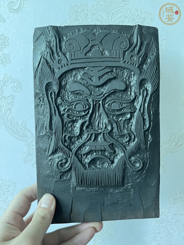 古玩木雕印板真品鑒賞圖