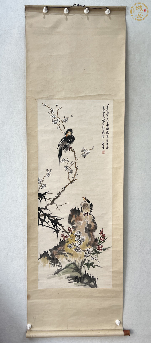 古玩字畫花鳥真品鑒賞圖