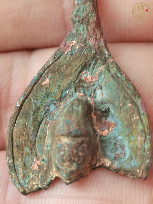 古玩銅器殘佛真品鑒賞圖
