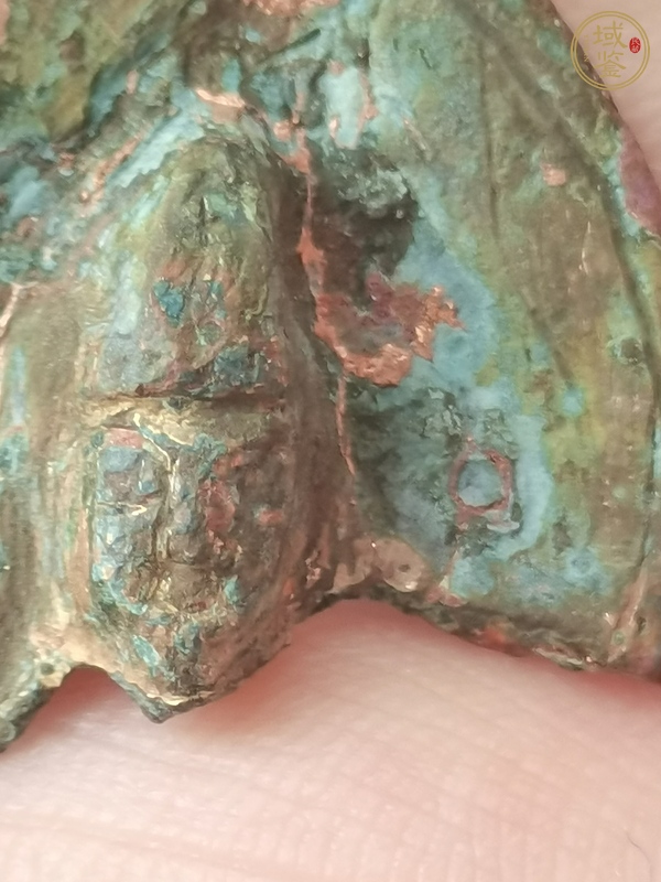 古玩銅器殘佛真品鑒賞圖