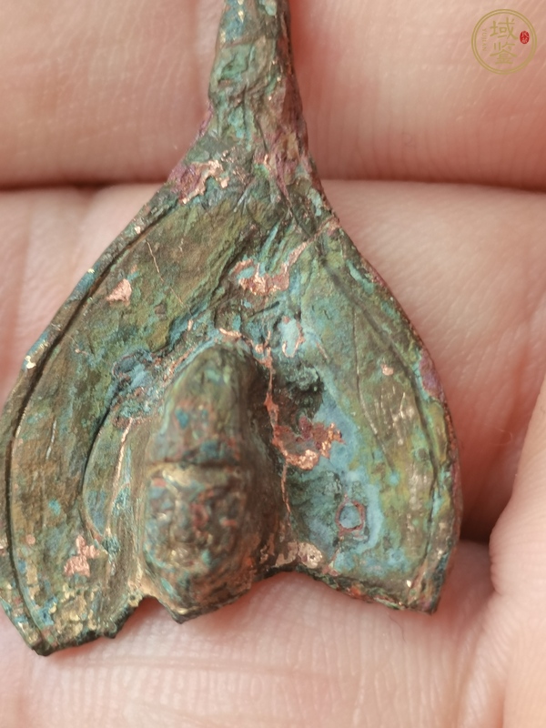古玩銅器殘佛真品鑒賞圖