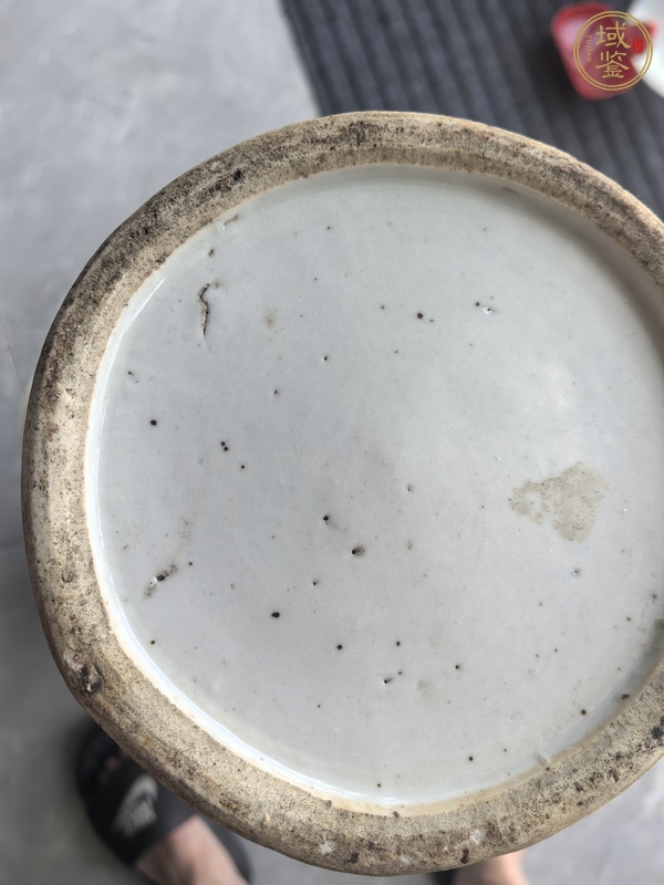 古玩陶瓷博古圖粉彩瓶真品鑒賞圖