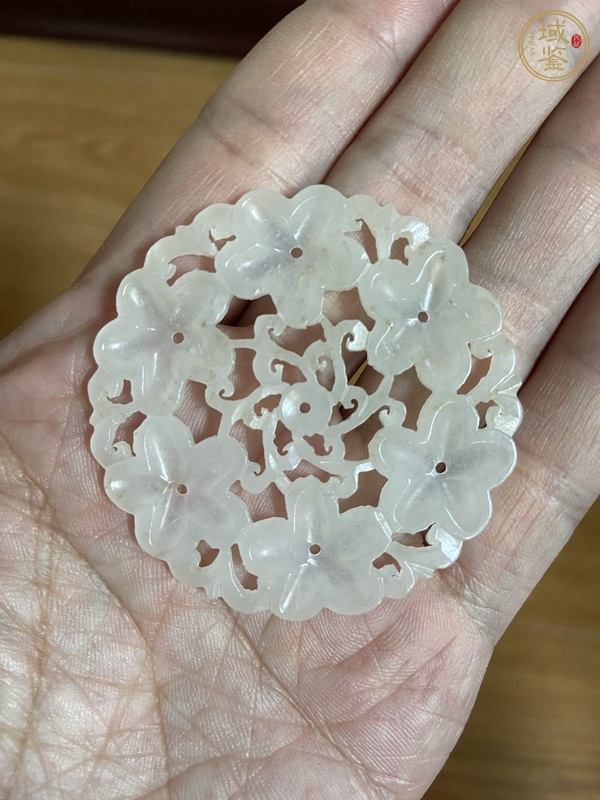 古玩玉器玉花佩真品鑒賞圖